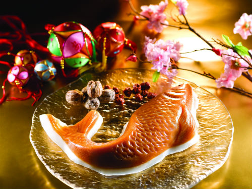 edit Steamed Layers Cake with Red Date and Coconut Cream