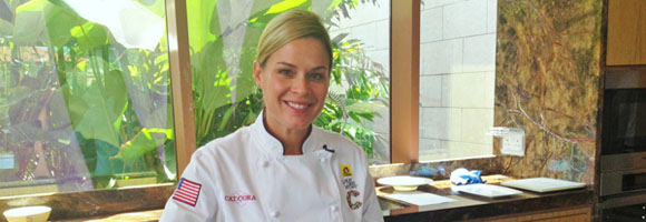 Cat Cora for Ocean Restaurant