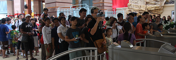 Guests at RWS