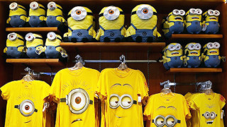 Minions merchandise at Universal Studios Singapore