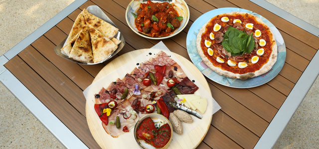 Easter meal at Palio