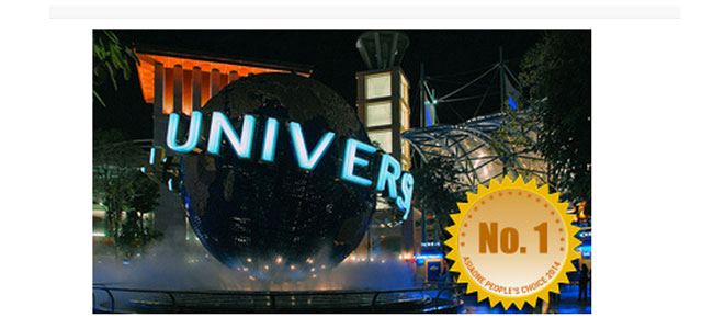Universal Studios Singapore is Best Attraction at People's Choice Awards