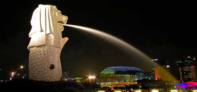 merlion in singapore