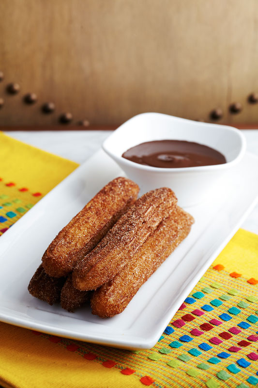 Churros With Hot Chocolate Sauce