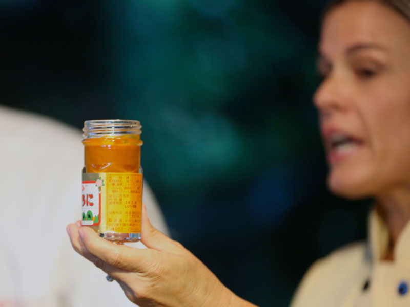 Sea urchin paste