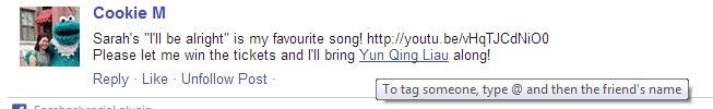 Sarah Geronimo contest