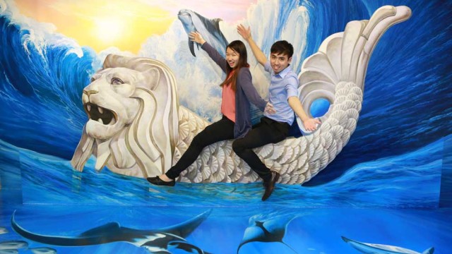 Trick Eye Museum at Resorts World Sentosa Singapore