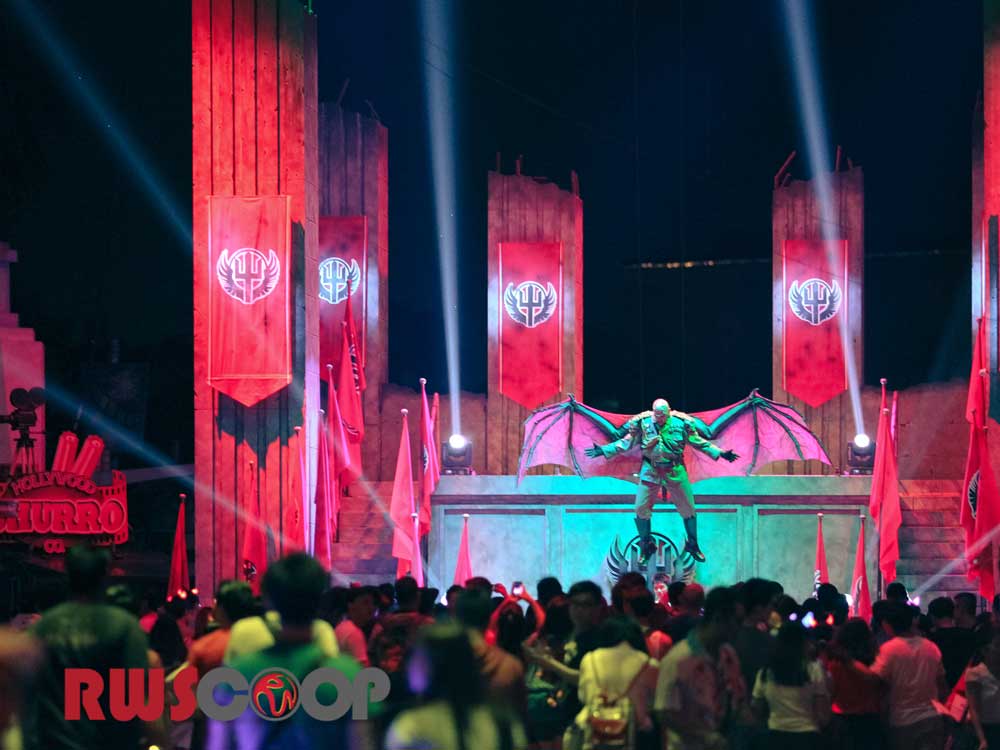 HHN4 opening scaremony
