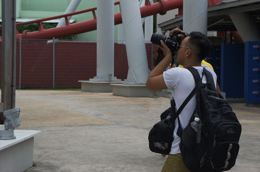 camera man at uss