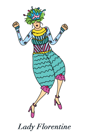 easter lady florentine