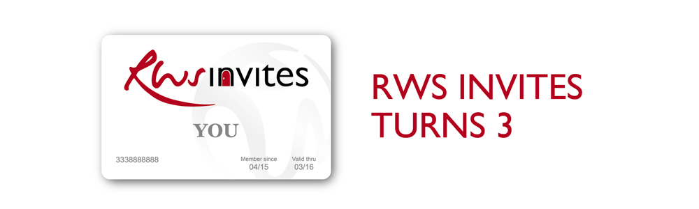 RWS Invites turns 3