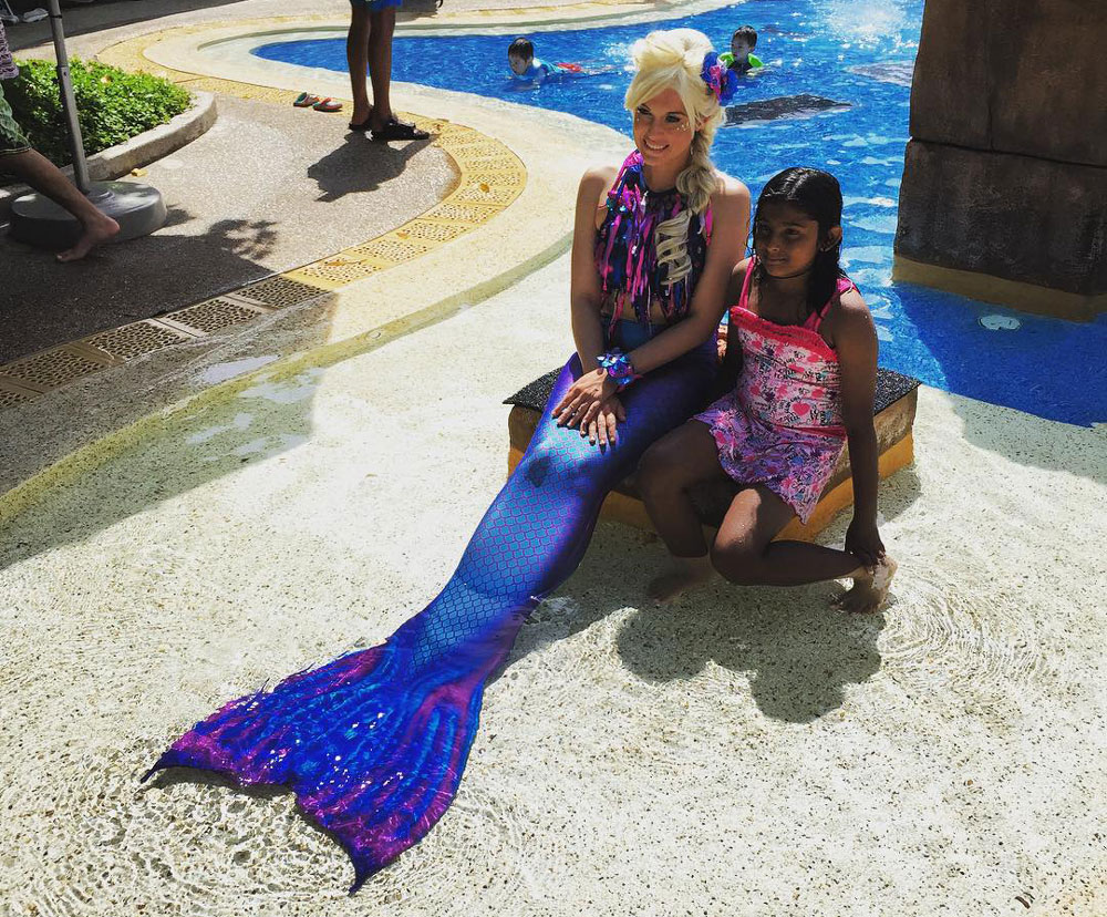 Mermaid in Singapore? Find her at Adventure Cove Waterpark