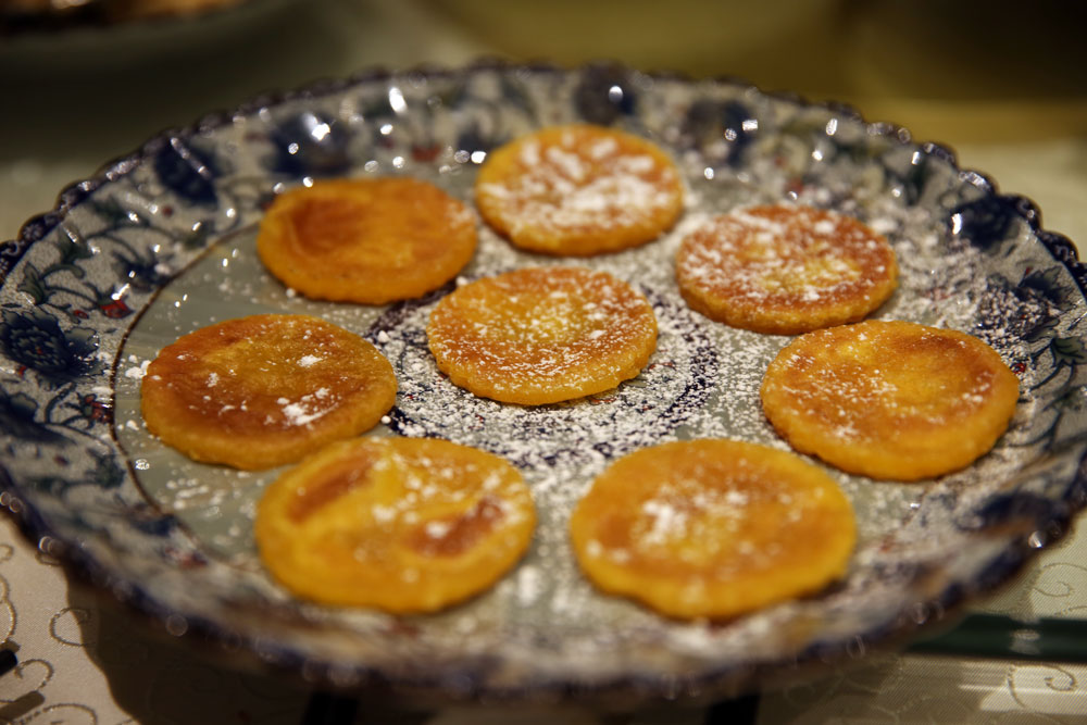 Pan-fried Pumpkin cake
