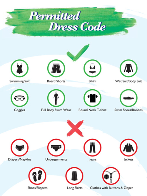Adventure Cove Waterpark Dress Code