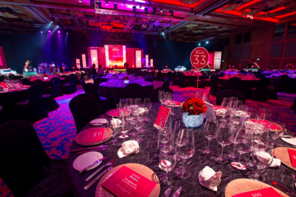 michelin singapore gala award stage