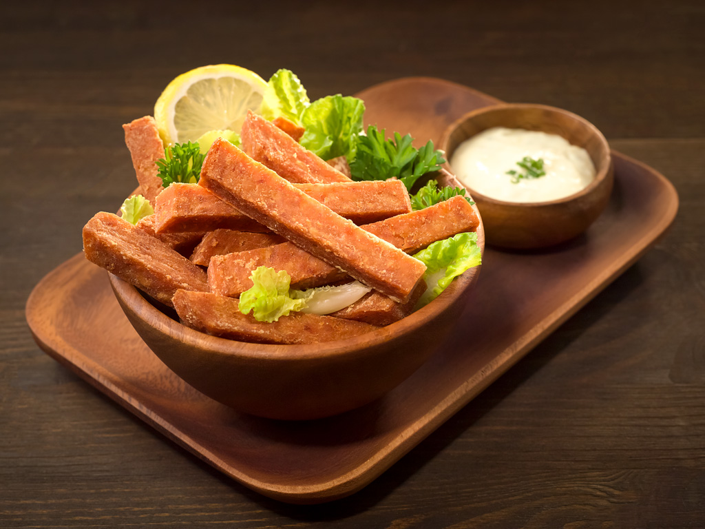 Spam Fries KT's Grill