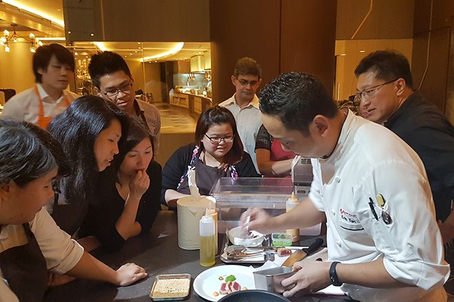 Sessions cooking class