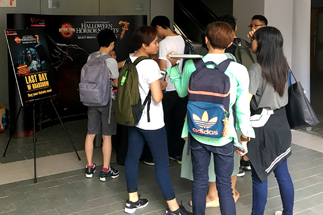 HHN7 Roadshow at Nanyang Polytechnic